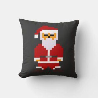 Coussin Pixel Pose Père Noël