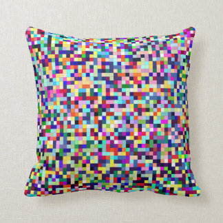 Coussin Pixels colorés