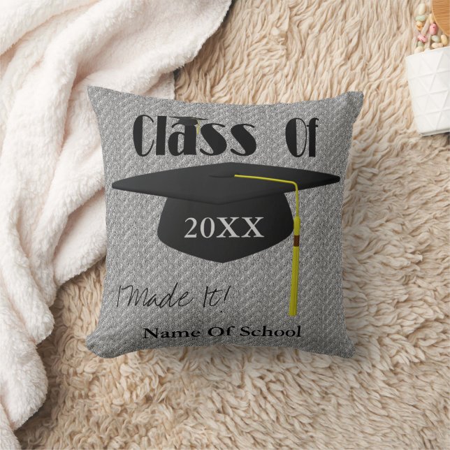 Coussin Plafond de diplôme Cute personnalisée (Couverture)