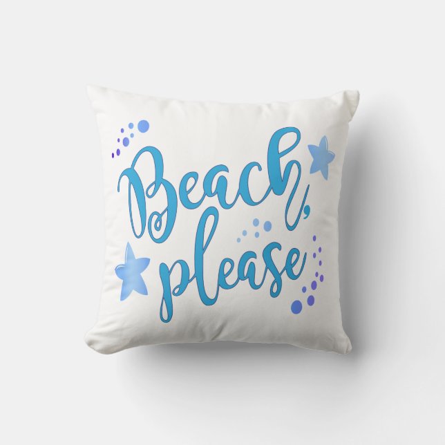 Coussin Plage (Recto)