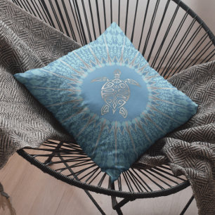 Coussin Plage Boho Animal Tortue