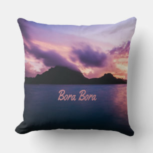 Coussin Plage de Bora Bora Suset Island