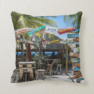 Coussin Plage de Curacao de 16 po x 16 po