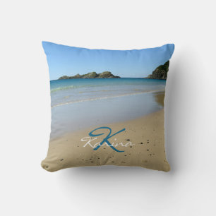 Coussin Plage de rivage personnalisée Jeu d'oreiller