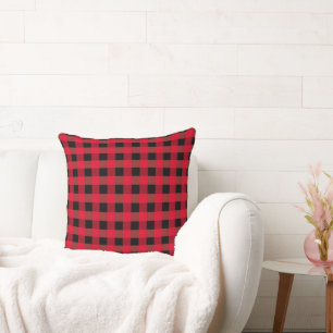 Coussin Plaid classique de buffle