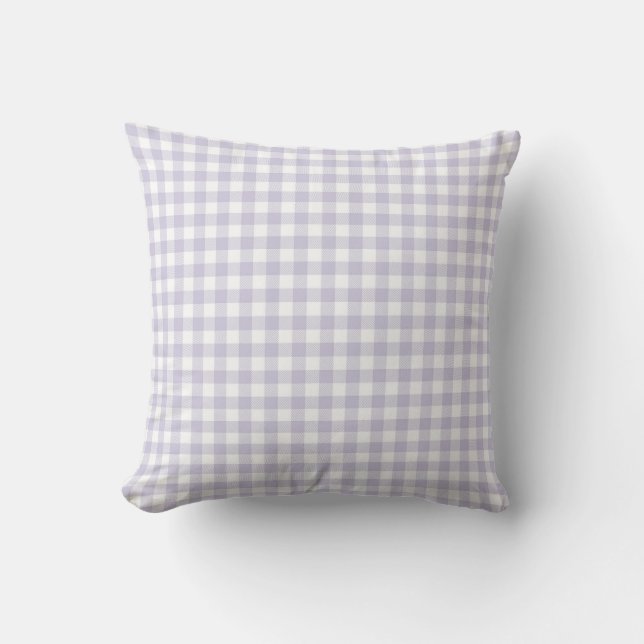 Coussin Plaid violet F & L (Recto)
