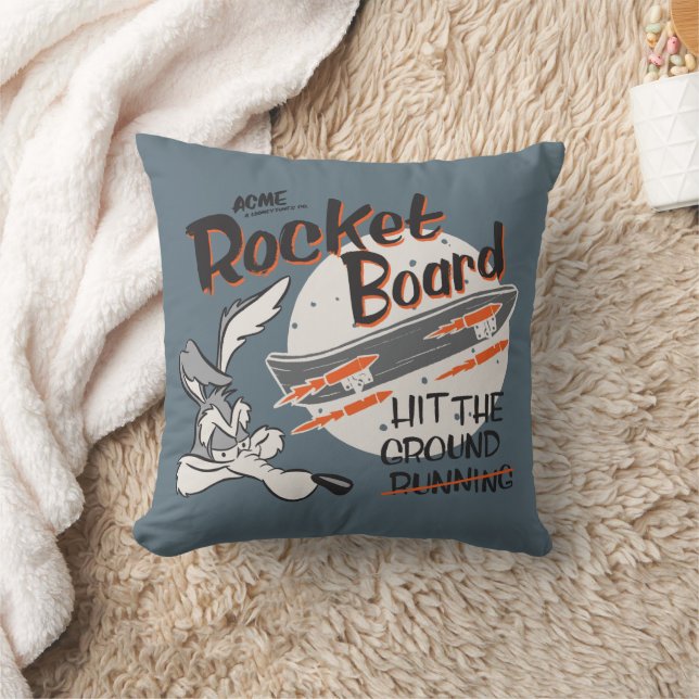 Coussin Planche fusée ACME de BILLY LE COYOTE™ (Couverture)