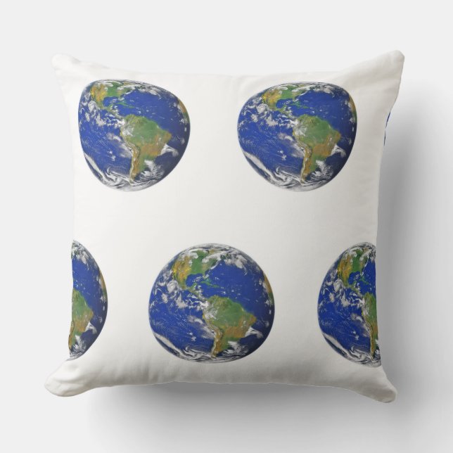 Coussin Planet Earth pillow (Recto)