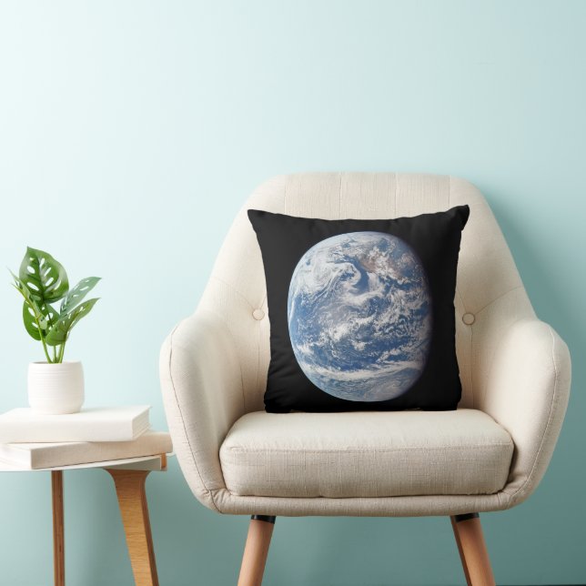 Coussin Planète Terre Prise Par L'Équipage Apollo 11. (Chaise)