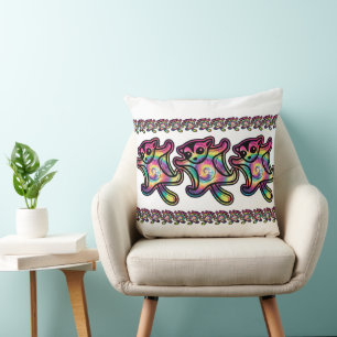 Coussin Planeur sucré Tie Dye