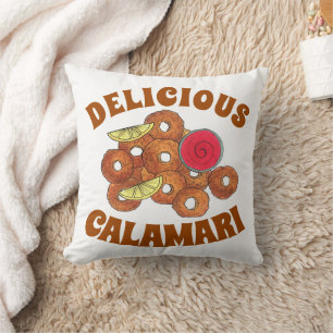 Coussin Plat de Calamari frits Alimentation Italienne Entr