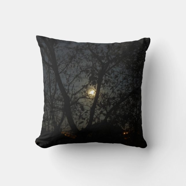 Coussin - Pleine lune de matin (Recto)