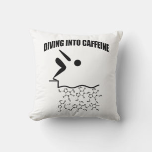 Coussin Plongée Dans La Caféine