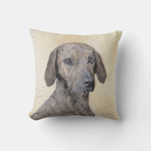 Coussin Plott Peinture - Cute Original Chien Art