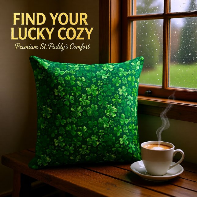 Coussin Pluie de Trèfle (Créateur téléchargé)