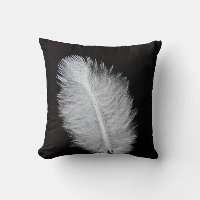 Coussin Plumes blanches (Recto)
