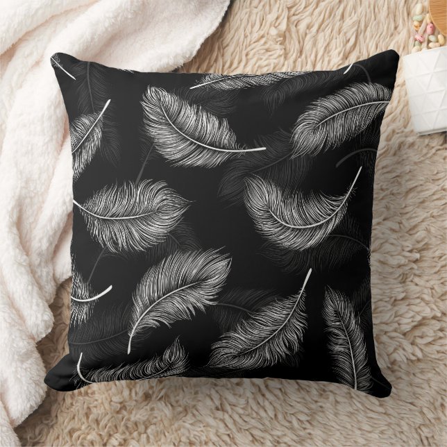 Coussin Plumes blanches (Couverture)