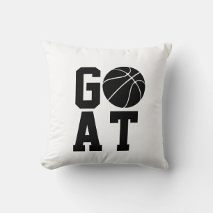 Coussin Plus grand   Phrase de sport de basket-ball avec t