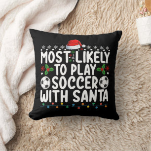Coussin Plus susceptible de jouer au football avec le Père