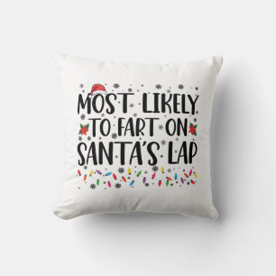 Coussin Plus susceptible de péter sur les genoux du Père N