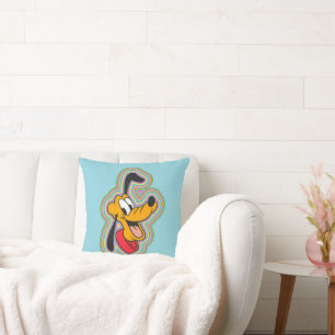 Coussin Pluton Rétro Radiant Pop Art