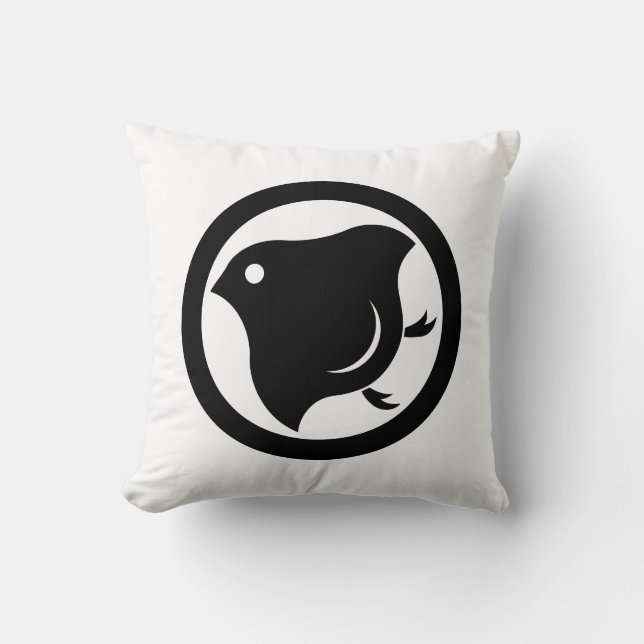 Coussin Pluvier en cercle (Recto)