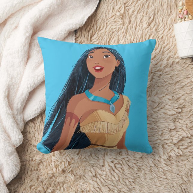 Coussin Pocahontas Esprit du Vent (Couverture)