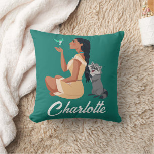 Coussin Pocahontas et Pals Amitié forestière