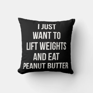 Coussin Poids de levage et Beurre d'arachide - Entraînemen