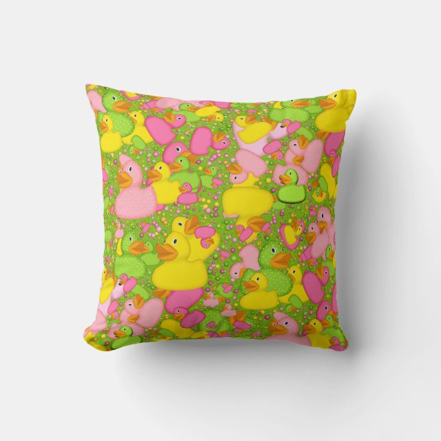 Coussin POIDS-N-POTS-Style-2-Drk Green-Sq LORE PILLOW (Recto)