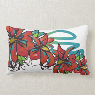 Coussin Poinsettia Lumbar