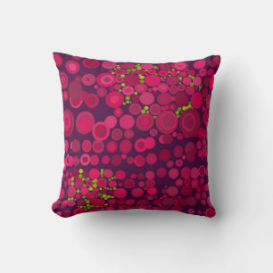 Coussin Points Abstraits De Style Moderne Pouces Profondes