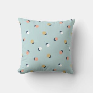 Coussin Points de fruits minimalistes