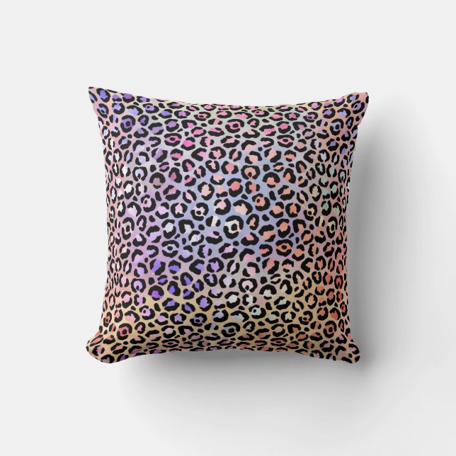 Coussin *~* Points noirs Posters de animaux de pêche au lé (Recto)