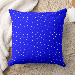 Coussin Points polis éparpillés délicats