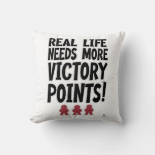 Coussin Points Victory Real Life Board Gamer Lifestyle
