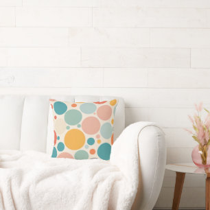 Coussin Pois coloré
