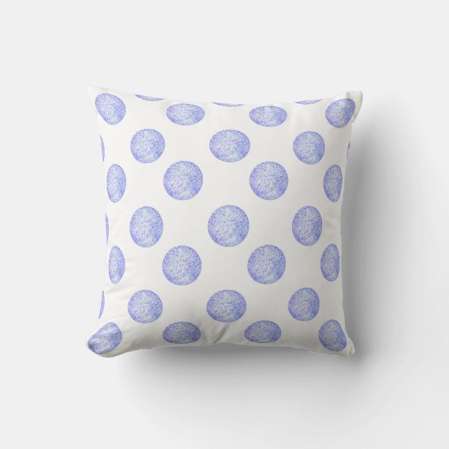 Coussin 'Pois de périphérie (Recto)