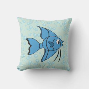 Coussin Poisson Carton mignon