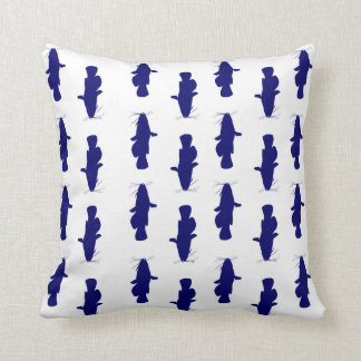Coussin Poisson-chat de chabot de rivière