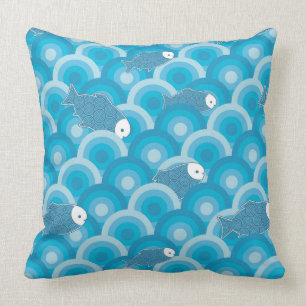 Coussin Poissons