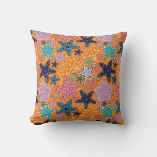 Coussin Poissons colorés de l'étoile