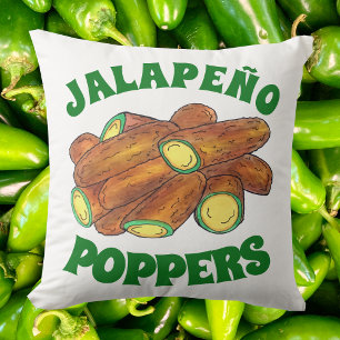 Coussin Poivron de Jalapeño frit vert Jalapeno chaud poivr
