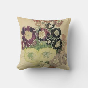 Coussin Polyanthus WalberBrunswick par Charles Mackintosh