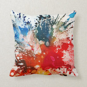 Coussin Polychromoptic #16 par Michael Moffa