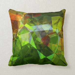Coussin Polygones abstraits 160