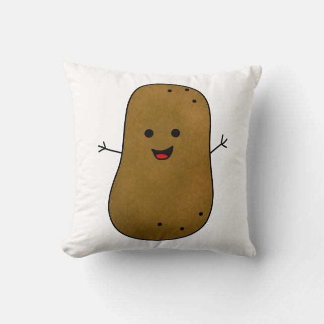 Coussin Pomme de terre délicieuse (Recto)