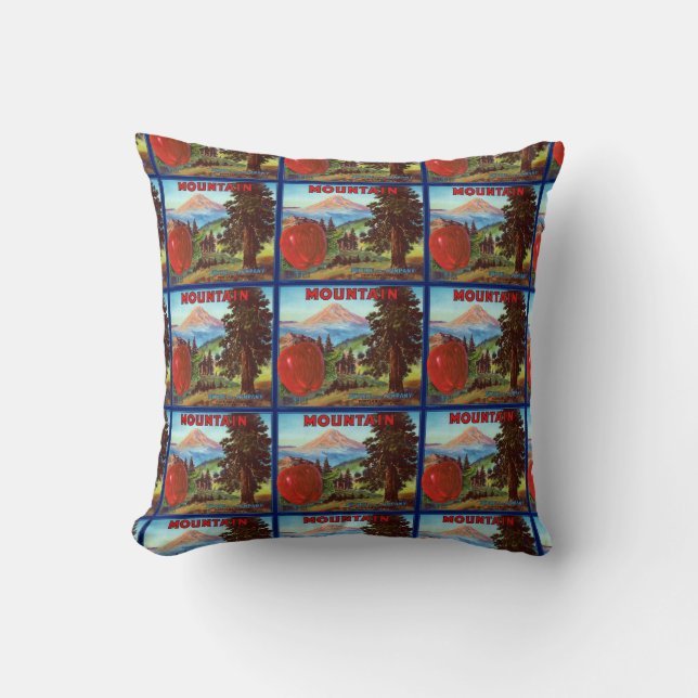 Coussin Pommes de montagne (Recto)