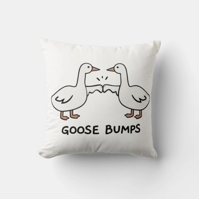 Coussin Pompe d'oie  (Recto)