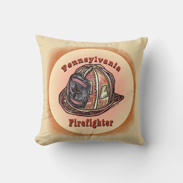 Coussin Pompier de Pennsylvanie (Recto)